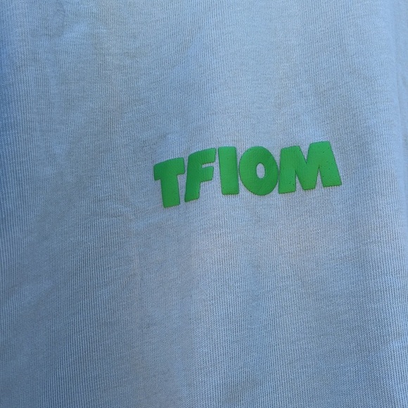 TFIOM Sky Blue Campus Tee Men's Size XL - Picture 3 of 8
